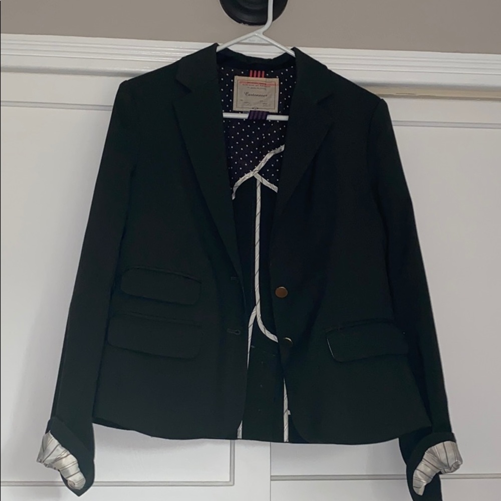 Olive green Cartonnier blazer size 10
